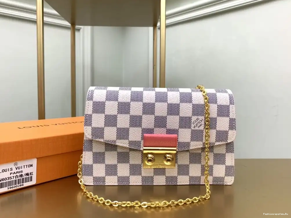 FS CHEAP CROISETTE WALLET VUITTON CHAIN LOUIS 0525
